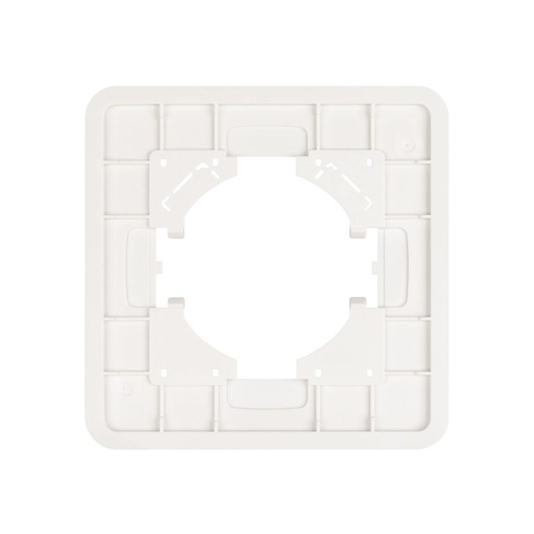 Рамка стеклянная на 1 пост Arlight FRM-OMALI-GS-1-WH 049648