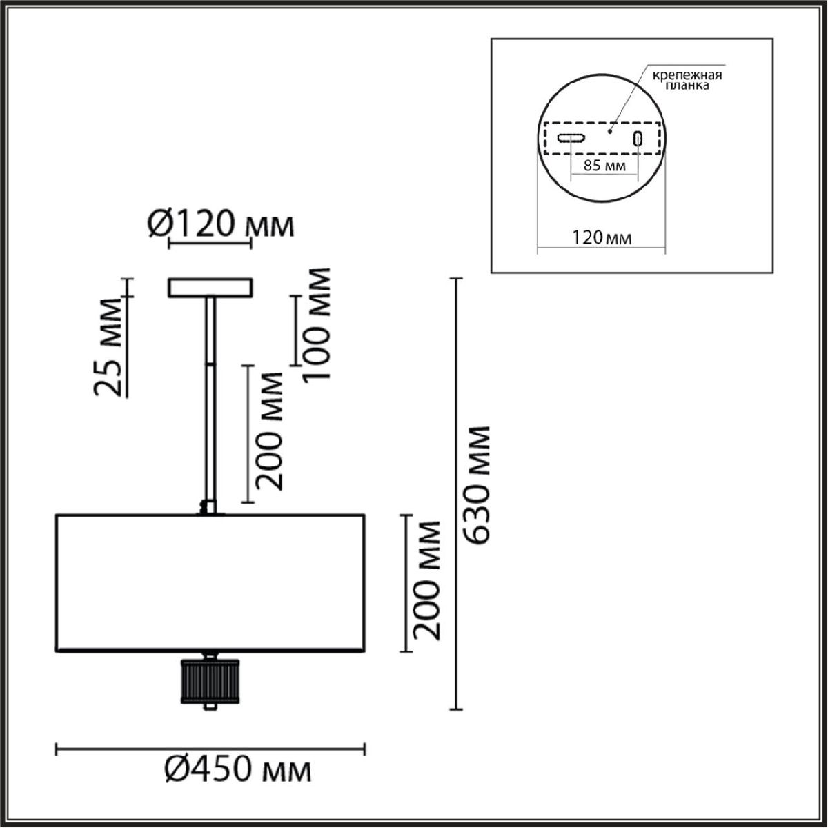 Люстра на штанге Lumion Damona 8108/5C Люстра на штанге Lumion Damona 8108/5C