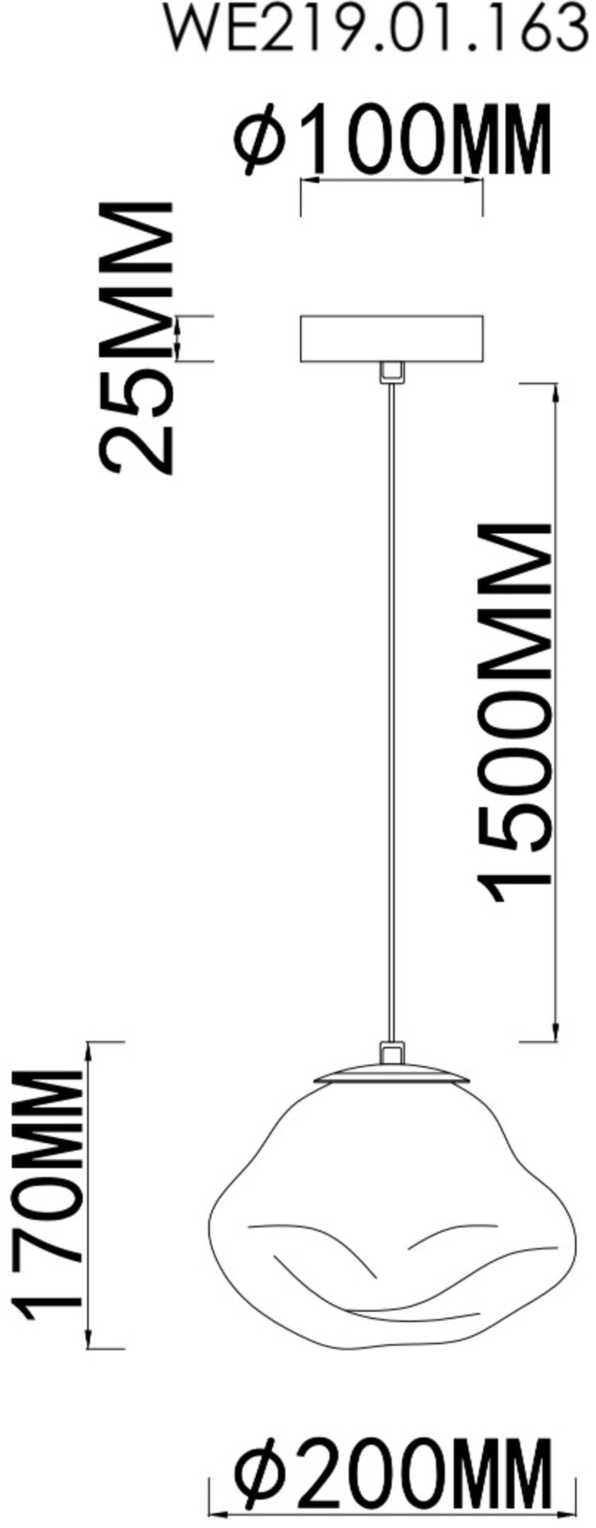 Подвесной светильник Wertmark Isola WE219.01.163 Подвесной светильник Wertmark Isola WE219.01.163
