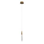 Подвесной светильник Delight Collection OD2438-1 gold/clear