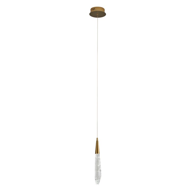 Подвесной светильник Delight Collection OD2438-1 gold/clear