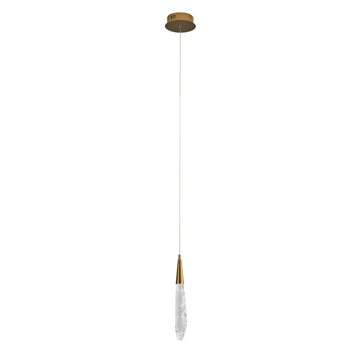 Подвесной светильник Delight Collection OD2438-1 gold/clear Подвесной светильник Delight Collection OD2438-1 gold/clear