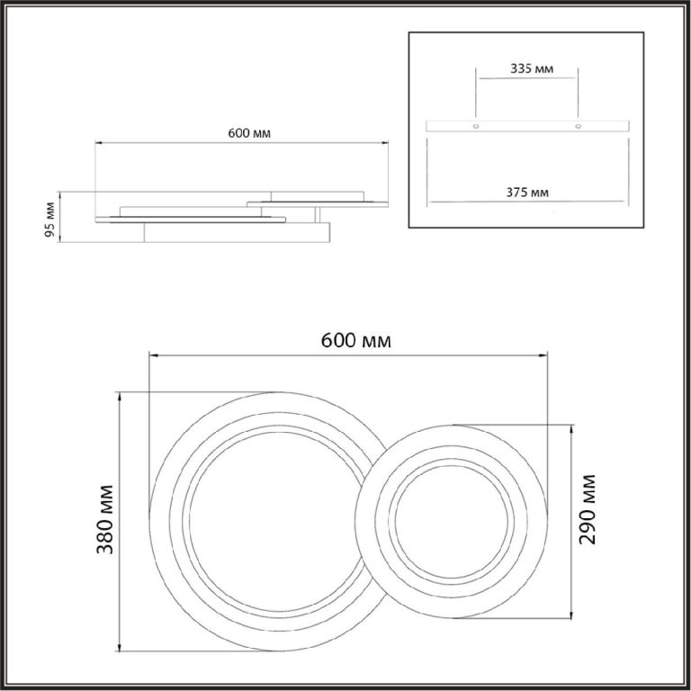 Потолочный светильник Sonex Sunny 7733/80L