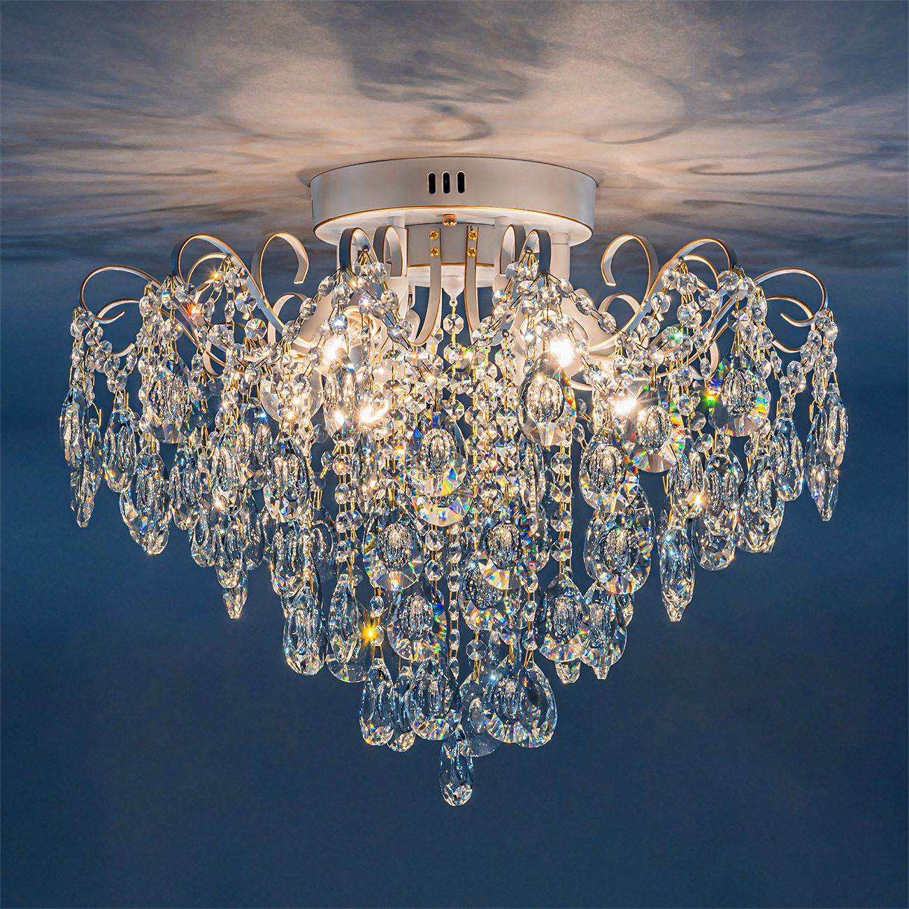 Потолочная люстра Escada Gertrude 1120/6PL Потолочная люстра Escada Gertrude 1120/6PL