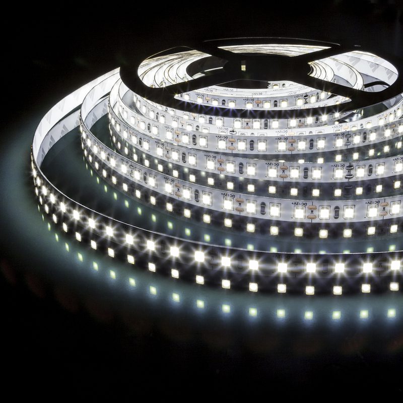 Светодиодная лента Elektrostandard 24V 9,6W 120Led 2835 IP20 холодный белый, 5м 4690389167515 Светодиодная лента Elektrostandard 24V 9,6W 120Led 2835 IP20 холодный белый, 5м 4690389167515