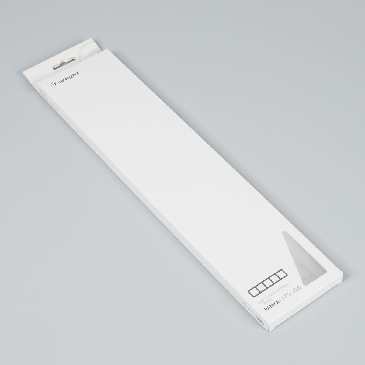 Рамка на 5 постов стеклянная Arlight FRM-OMALI-SFGS-5-GD 049723 Рамка на 5 постов стеклянная Arlight FRM-OMALI-SFGS-5-GD 049723