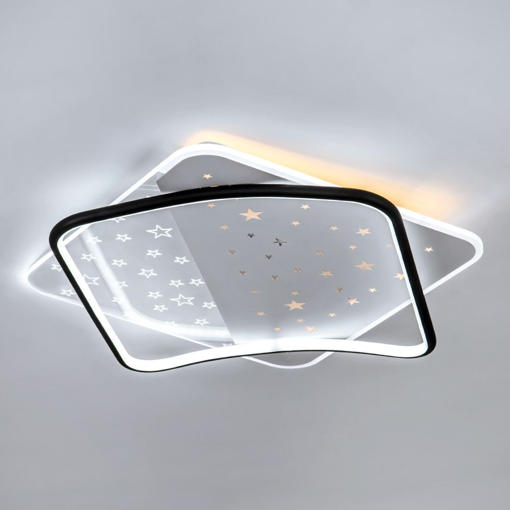Потолочный светильник LED4U L1037-520 BK Потолочный светильник LED4U L1037-520 BK