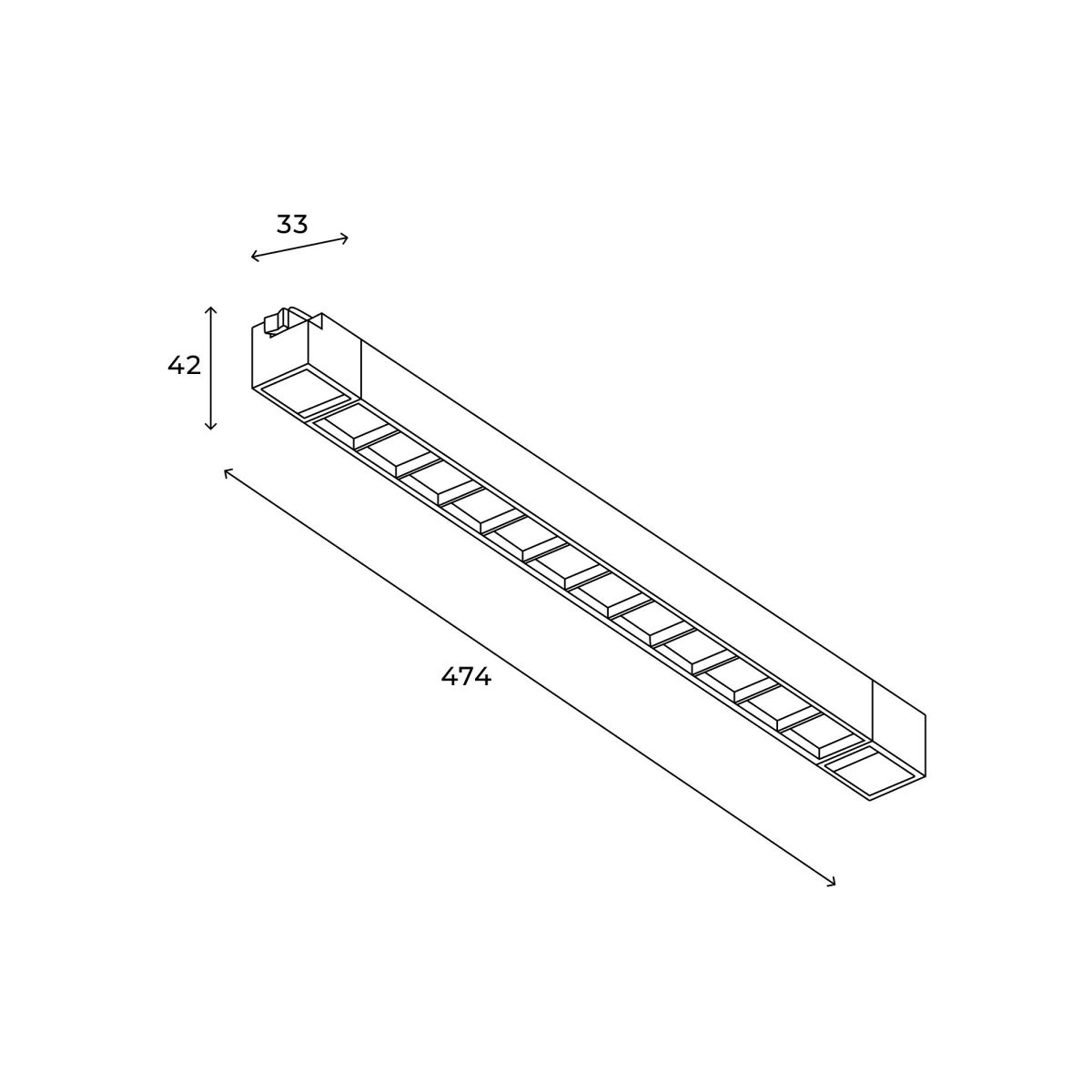 Трековый однофазный светильник Hesby Lighting Skylite HSBL_0145 Трековый однофазный светильник Hesby Lighting Skylite HSBL_0145