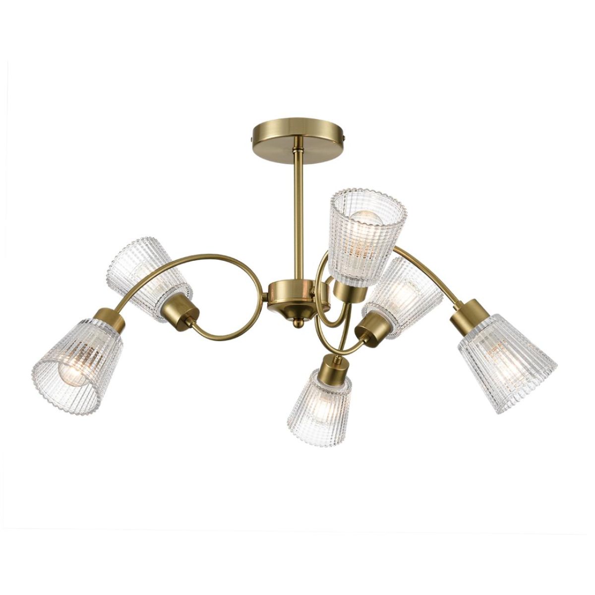 Люстра на штанге Lumion Comfi Imana 8154/6C Люстра на штанге Lumion Comfi Imana 8154/6C