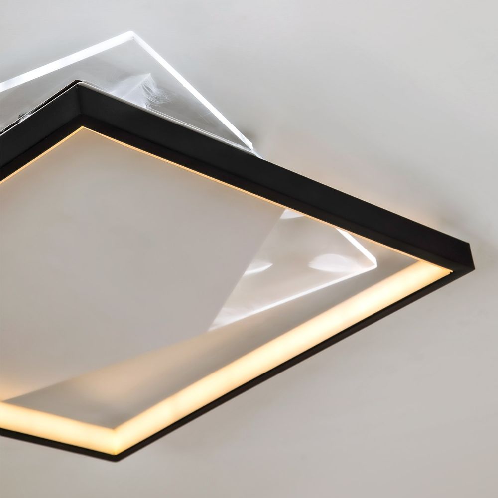 Потолочный светильник LED4U L1042-500 BK Потолочный светильник LED4U L1042-500 BK