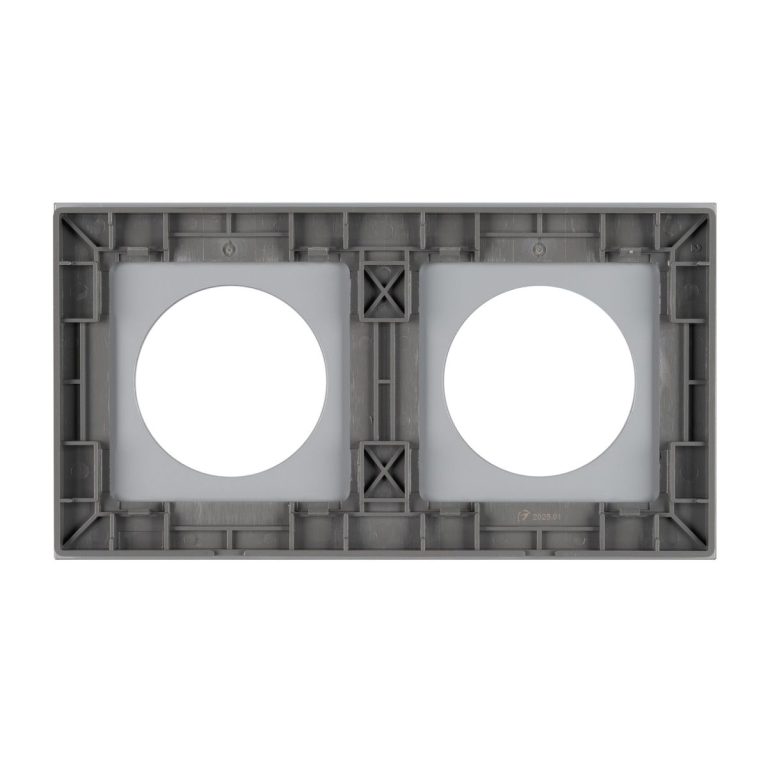 Рамка стеклянная на 2 поста Arlight FRM-GLARE-GC-2-GR 043837