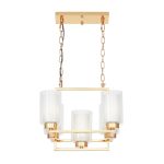 Подвесная люстра Lumina Deco Lino LDP 1239-5 F.GD