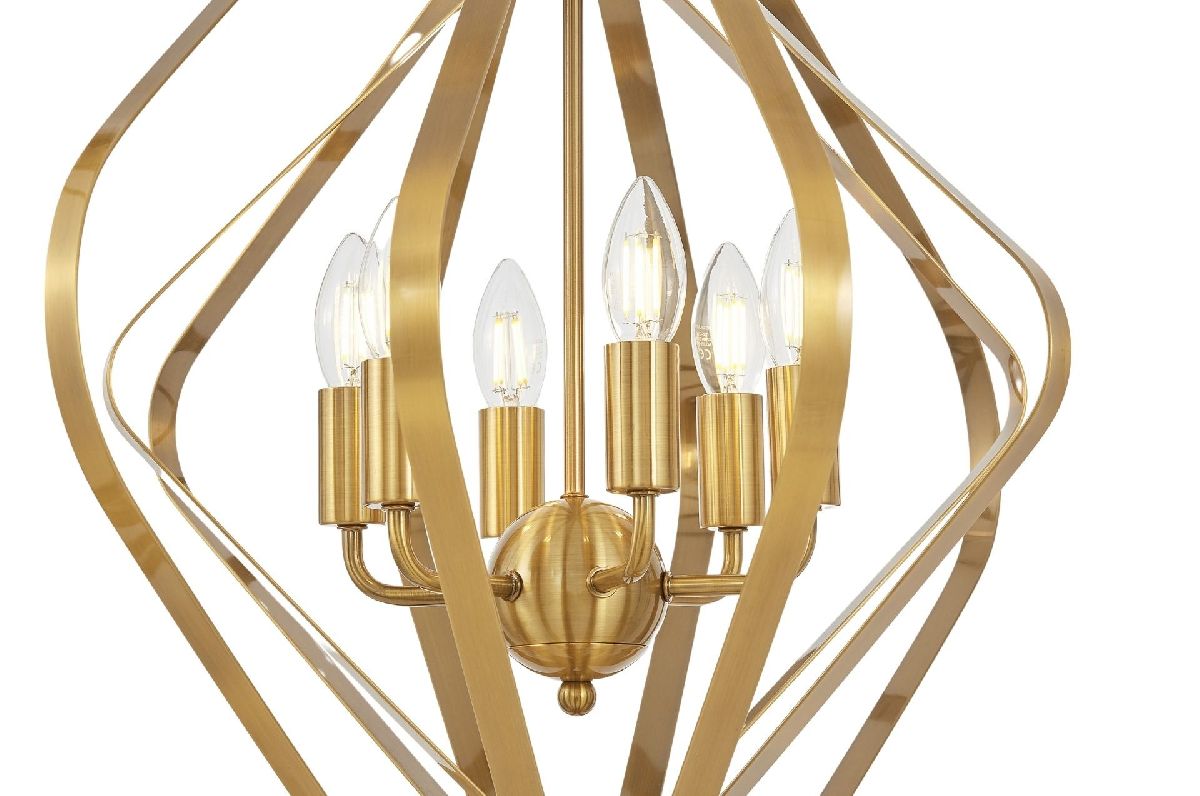 Подвесная люстра Lumina Deco Crulia LDP 8005-6 MD Подвесная люстра Lumina Deco Crulia LDP 8005-6 MD