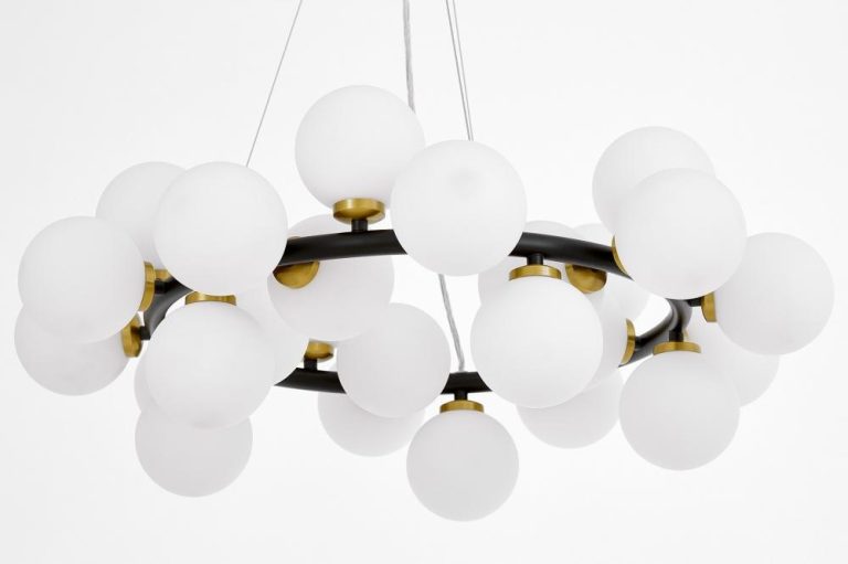 Подвесная люстра Lumina Deco Marsiada LDP 6033-25 BK+MD
