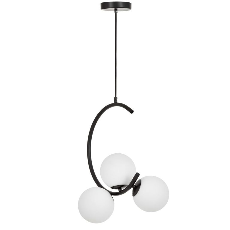 Подвесная люстра Lumina Deco Bonio LDP 7031-3 BK
