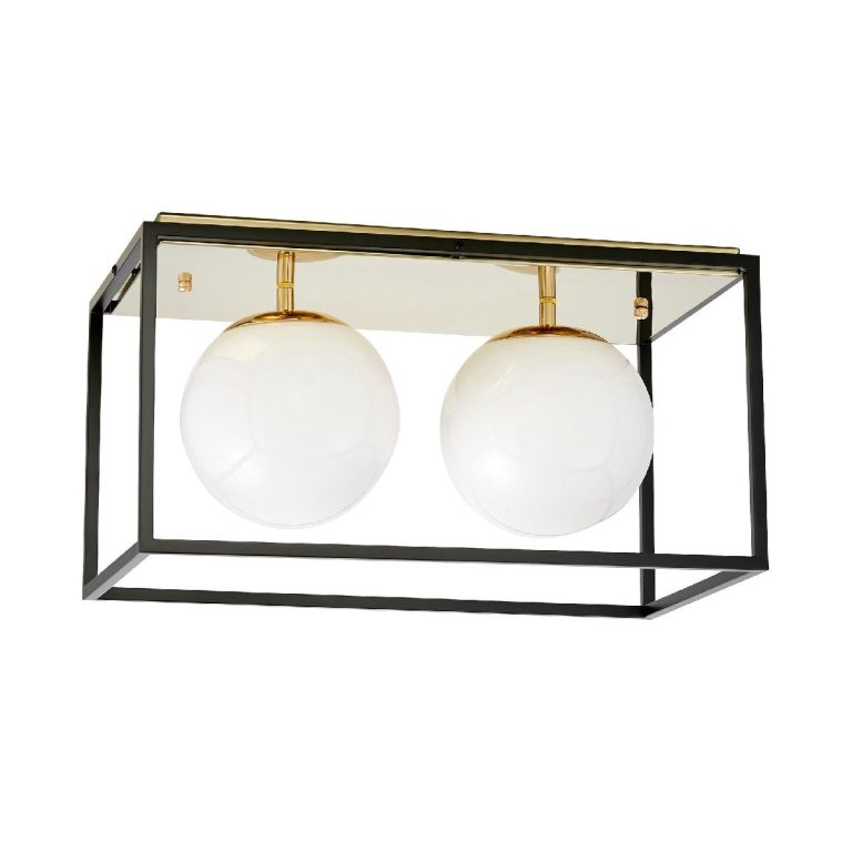 Потолочный светильник Lumina Deco Maldini LDC 8060-2 F.GD+BK
