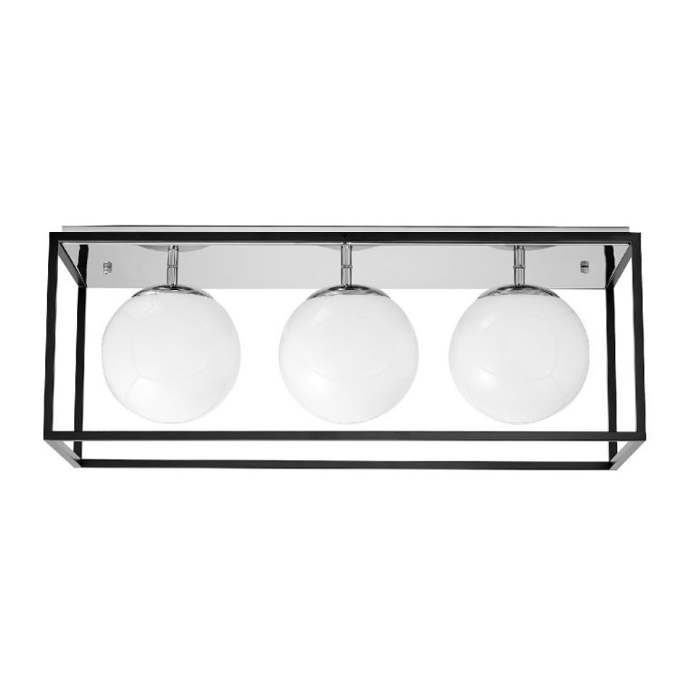 Потолочный светильник Lumina Deco Maldini LDC 8060-3 CHR+BK