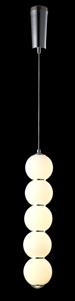 Подвесной светильник Crystal Lux Desi DESI SP5 CHROME/WHITE Подвесной светильник Crystal Lux Desi DESI SP5 CHROME/WHITE