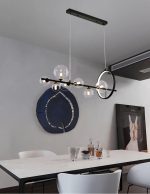 Подвесная люстра Delight Collection Art Deco Bubble KG1233P-7 black/clear