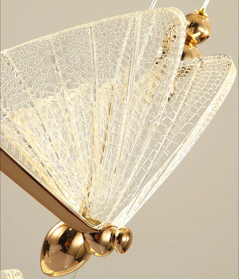 Подвесной светильник Delight Collection Butterfly OM8201008-3 rose gold Подвесной светильник Delight Collection Butterfly OM8201008-3 rose gold