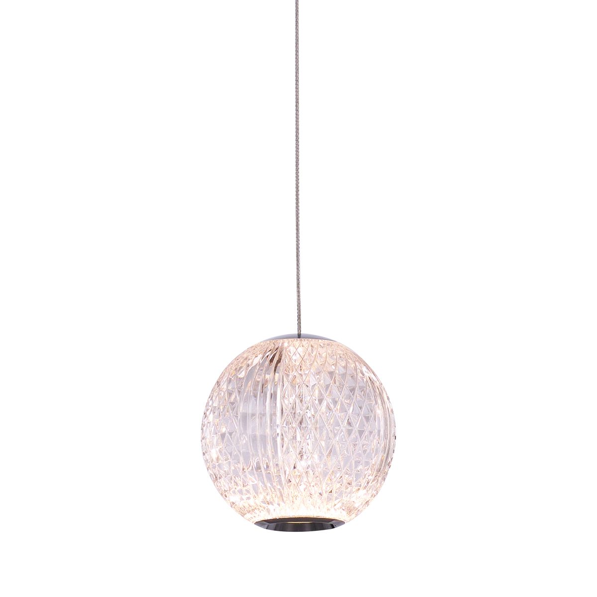Подвесной светильник Delight Collection MD20001012 MD20001012-1A chrome Подвесной светильник Delight Collection MD20001012 MD20001012-1A chrome