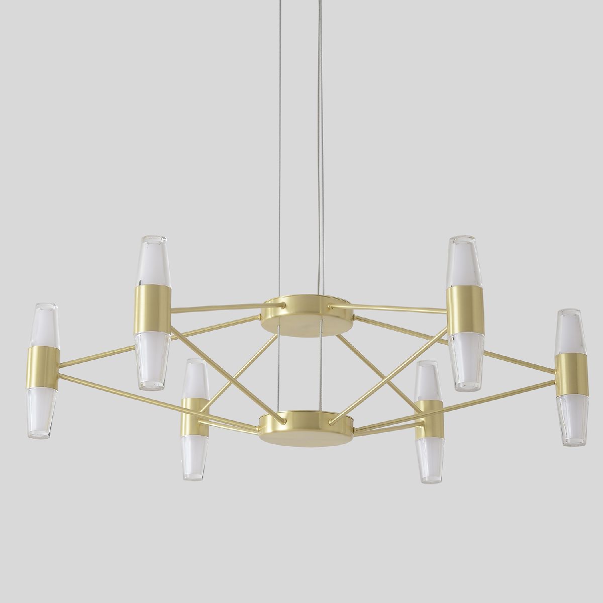 Подвесная люстра Crystal Lux DOROTEA SP6 GOLD Подвесная люстра Crystal Lux DOROTEA SP6 GOLD
