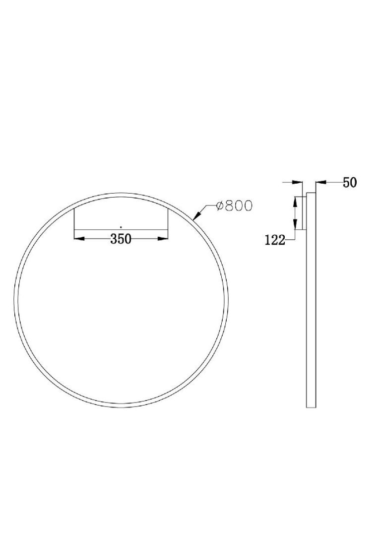 Настенный светильник Maytoni Rim MOD058WL-L50W4K
