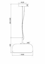 Подвесной светильник Maytoni Madmen MOD127PL-L6BR