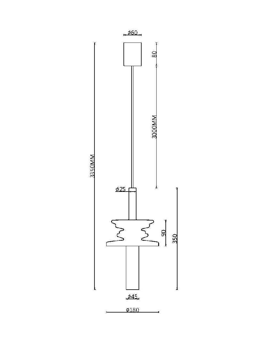Подвесной светильник Maytoni Sound Wave MOD255PL-01B1 Подвесной светильник Maytoni Sound Wave MOD255PL-01B1