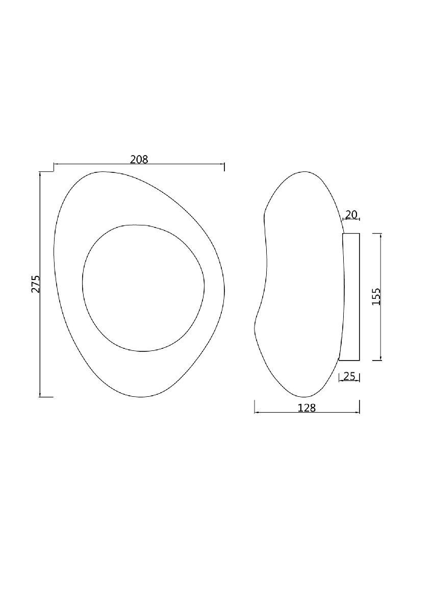 Настенный светильник Maytoni Mabell MOD306WL-01CH Настенный светильник Maytoni Mabell MOD306WL-01CH