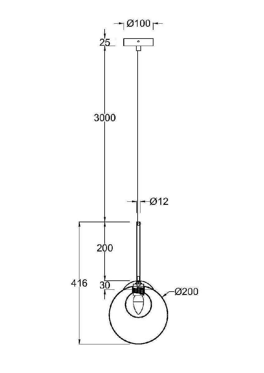 Подвесной светильник Maytoni Basic form MOD521PL-01G3 Подвесной светильник Maytoni Basic form MOD521PL-01G3