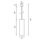 Трековый светильник Maytoni Technical Focus TR025-1-GU10-B