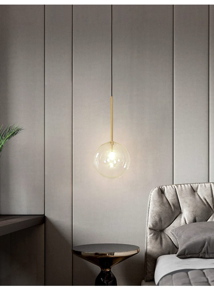 Подвесной светильник Delight Collection Ball Sola 9217P/D180 gold Подвесной светильник Delight Collection Ball Sola 9217P/D180 gold