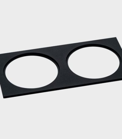 Двойная рамка Italline IT08-8038 black
