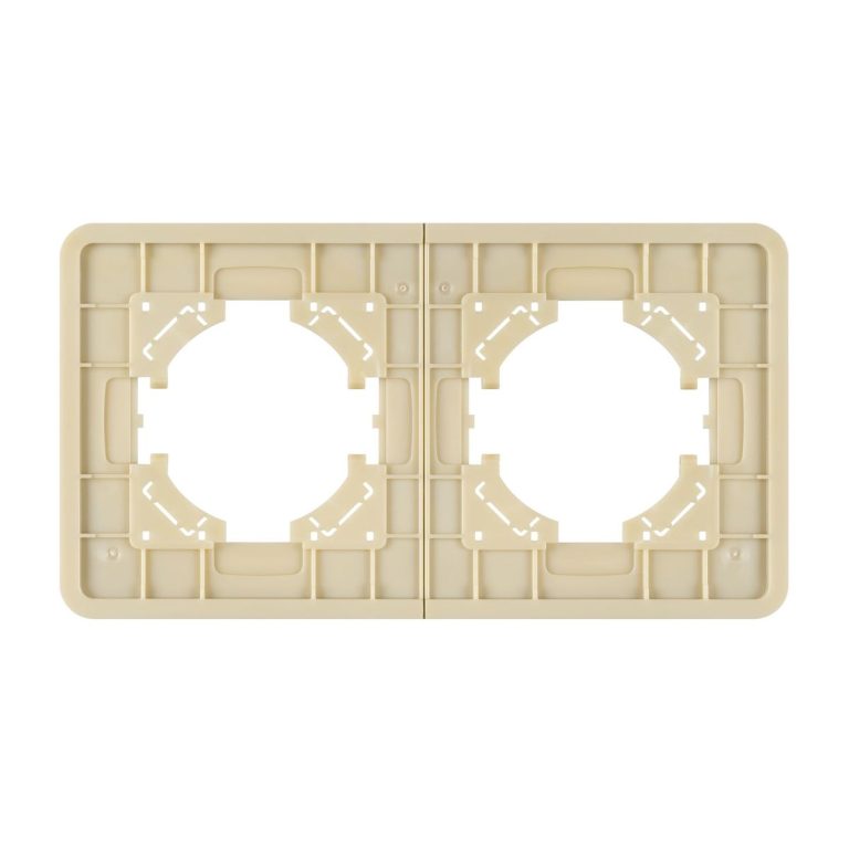 Рамка на 2 поста стеклянная Arlight FRM-OMALI-GS-2-GD 049695
