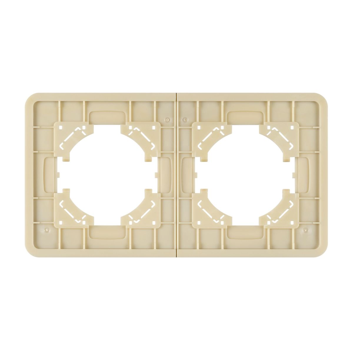 Рамка на 2 поста стеклянная Arlight FRM-OMALI-SFGS-2-GD 049711 Рамка на 2 поста стеклянная Arlight FRM-OMALI-SFGS-2-GD 049711
