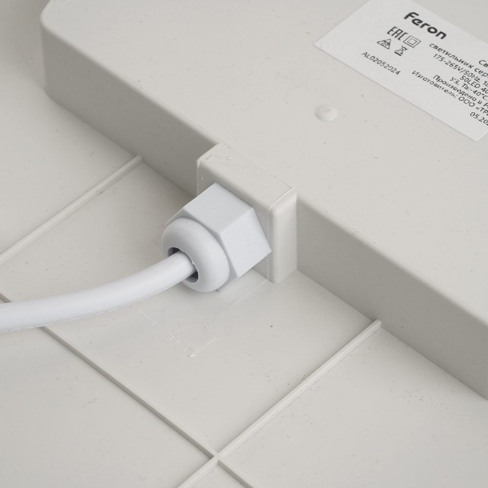 Настенно-потолочный светильник Feron 51513 Светодиодный светильник серии TR ЖКХ Круг 18Вт, 4000К, опал, IP65 Настенно-потолочный светильник Feron 51513 Светодиодный светильник серии TR ЖКХ Круг 18Вт, 4000К, опал, IP65