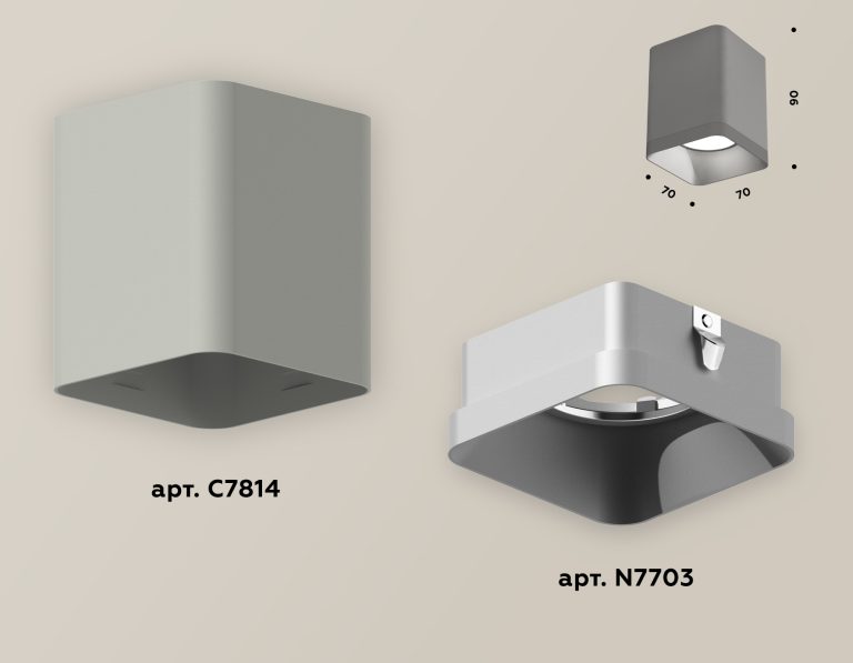Накладной светильник Ambrella Light Techno XS7814003 (C7814, N7703)