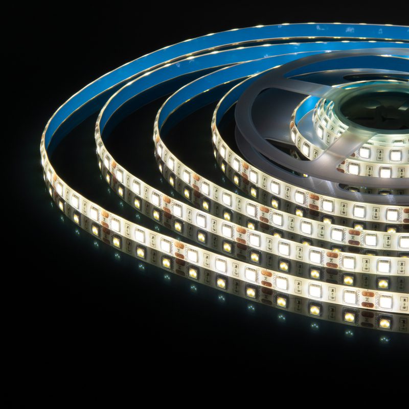 Светодиодная лента Elektrostandard 12V 14,4W 60Led 5050 IP65 холодный белый, 5м 4690389038495 Светодиодная лента Elektrostandard 12V 14,4W 60Led 5050 IP65 холодный белый, 5м 4690389038495