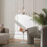 Люстра на штанге Kichler Kimrose QN-KIMROSE3-PN