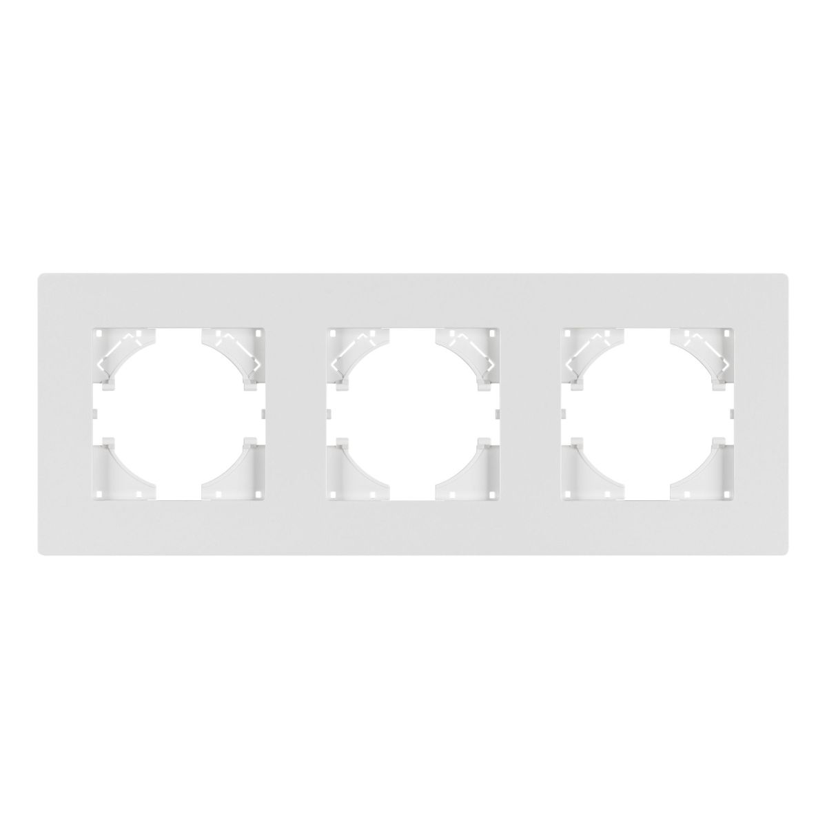 Рамка на 3 поста пластиковая Arlight FRM-PERIO-PL-3-WH 049754 Рамка на 3 поста пластиковая Arlight FRM-PERIO-PL-3-WH 049754