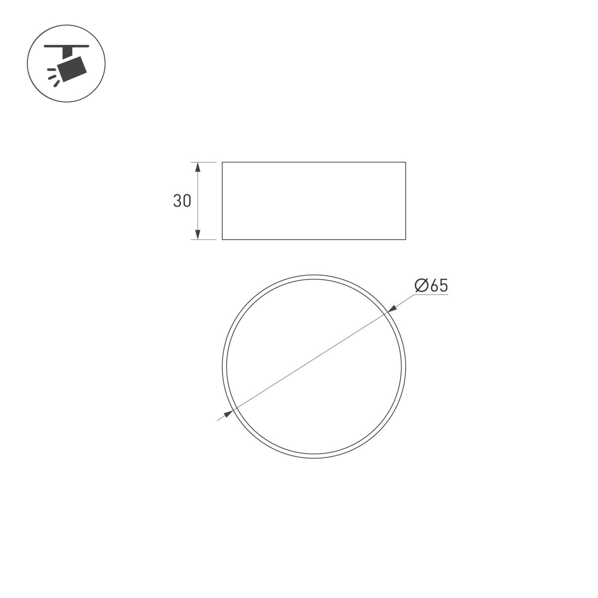 Насадка антибликовая Arlight LGD-ARTIFACT-FULL-SNOOT-R65 (WH) (Металл) 057157 Насадка антибликовая Arlight LGD-ARTIFACT-FULL-SNOOT-R65 (WH) (Металл) 057157