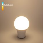 Лампа светодиодная Elektrostandard E27 20W 4200K груша матовая 4690389163944