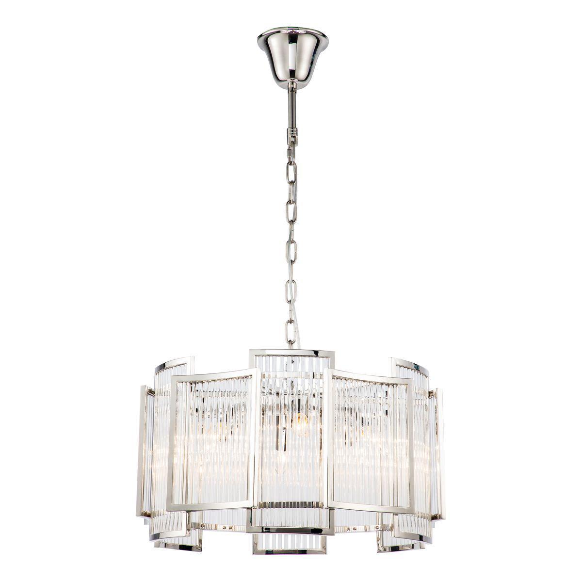 Подвесная люстра iLamp Tribeca MD0276-6C Nickel Подвесная люстра iLamp Tribeca MD0276-6C Nickel