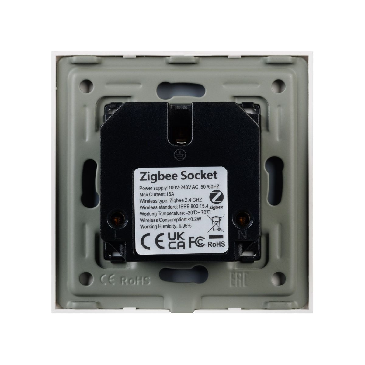 Розетка электрическая с Zigbee управлением Arlight SCT-OMALI-EUZB1-PL-WH (240V, 16A, Zigbee) 050215 Розетка электрическая с Zigbee управлением Arlight SCT-OMALI-EUZB1-PL-WH (240V, 16A, Zigbee) 050215