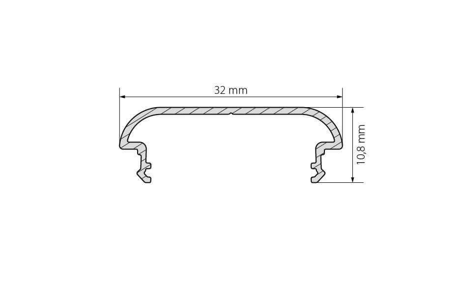 Профиль Arlight TOP-WIDE-H11-C-2000 016982 Профиль Arlight TOP-WIDE-H11-C-2000 016982
