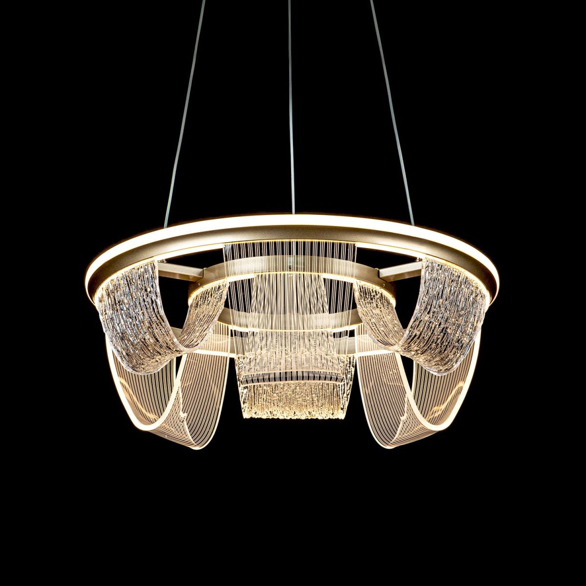 Подвесной светильник LED4U L7706-460 GD Подвесной светильник LED4U L7706-460 GD