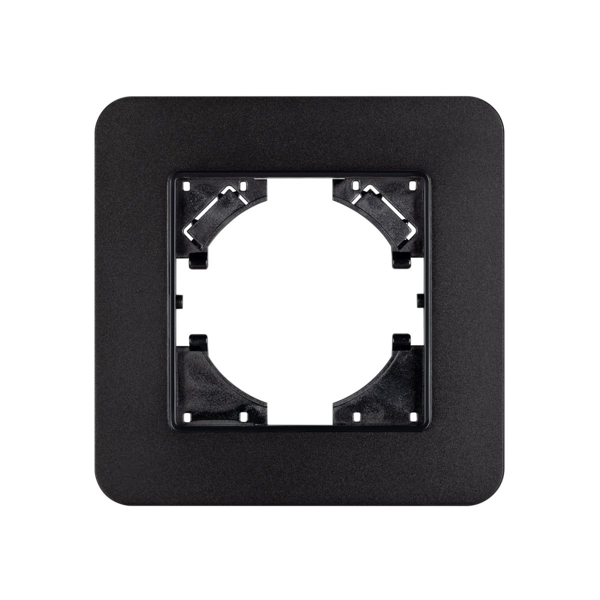Рамка алюминиевая на 1 пост Arlight FRM-AKIRY-SFAL-1-BK 049685 Рамка алюминиевая на 1 пост Arlight FRM-AKIRY-SFAL-1-BK 049685