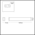 Настенный светильник Odeon Light Framant 4295/40WL