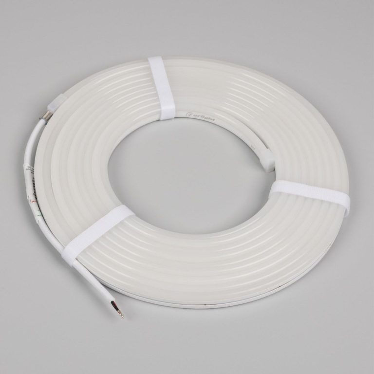 Светодиодная герметичная лента Arlight HALO-SIDE-A160-06x13mm 24V Day4000 (10 W/m, IP67, 5m, wire x1) 053367